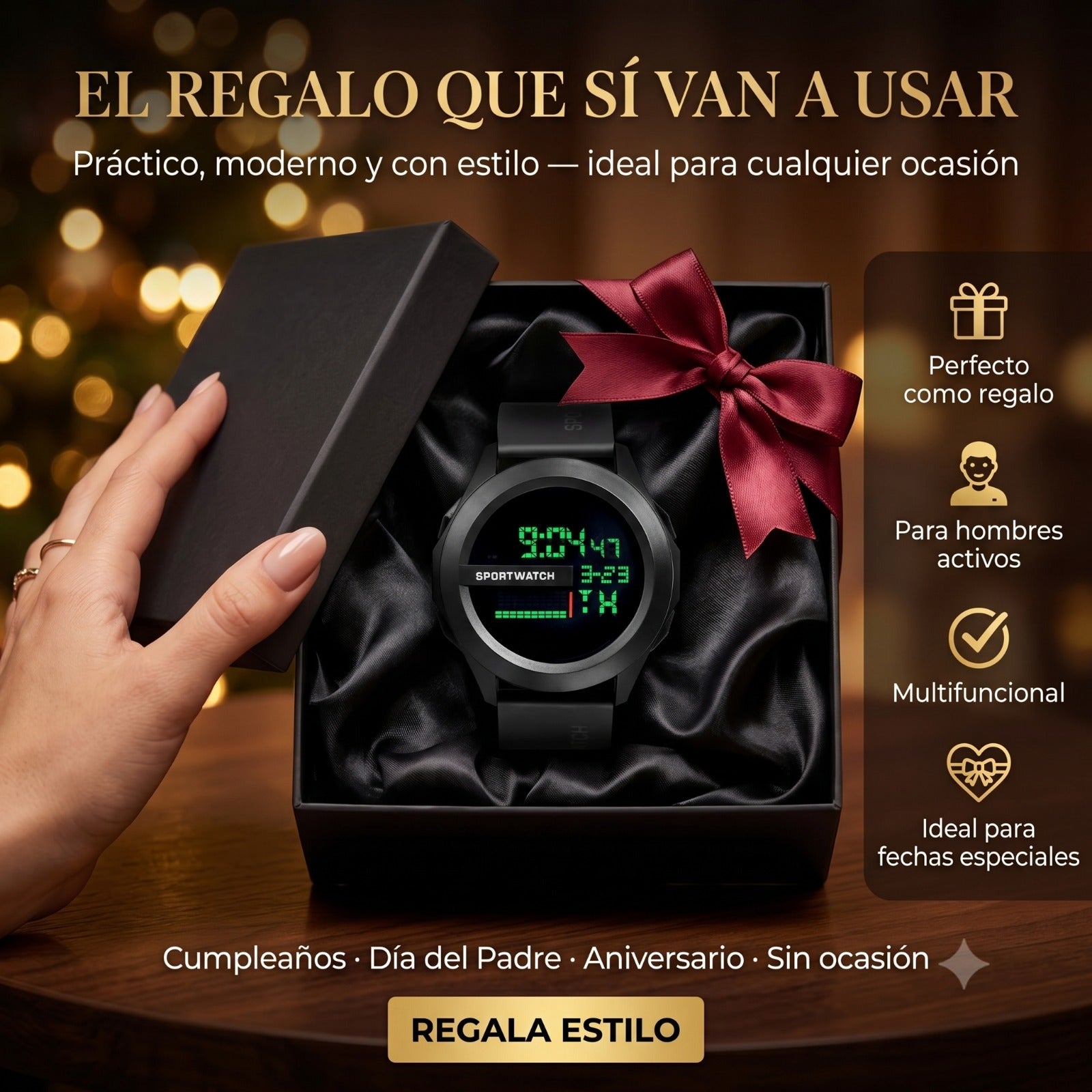 RELOJ PREMIUM SPORT WACH.