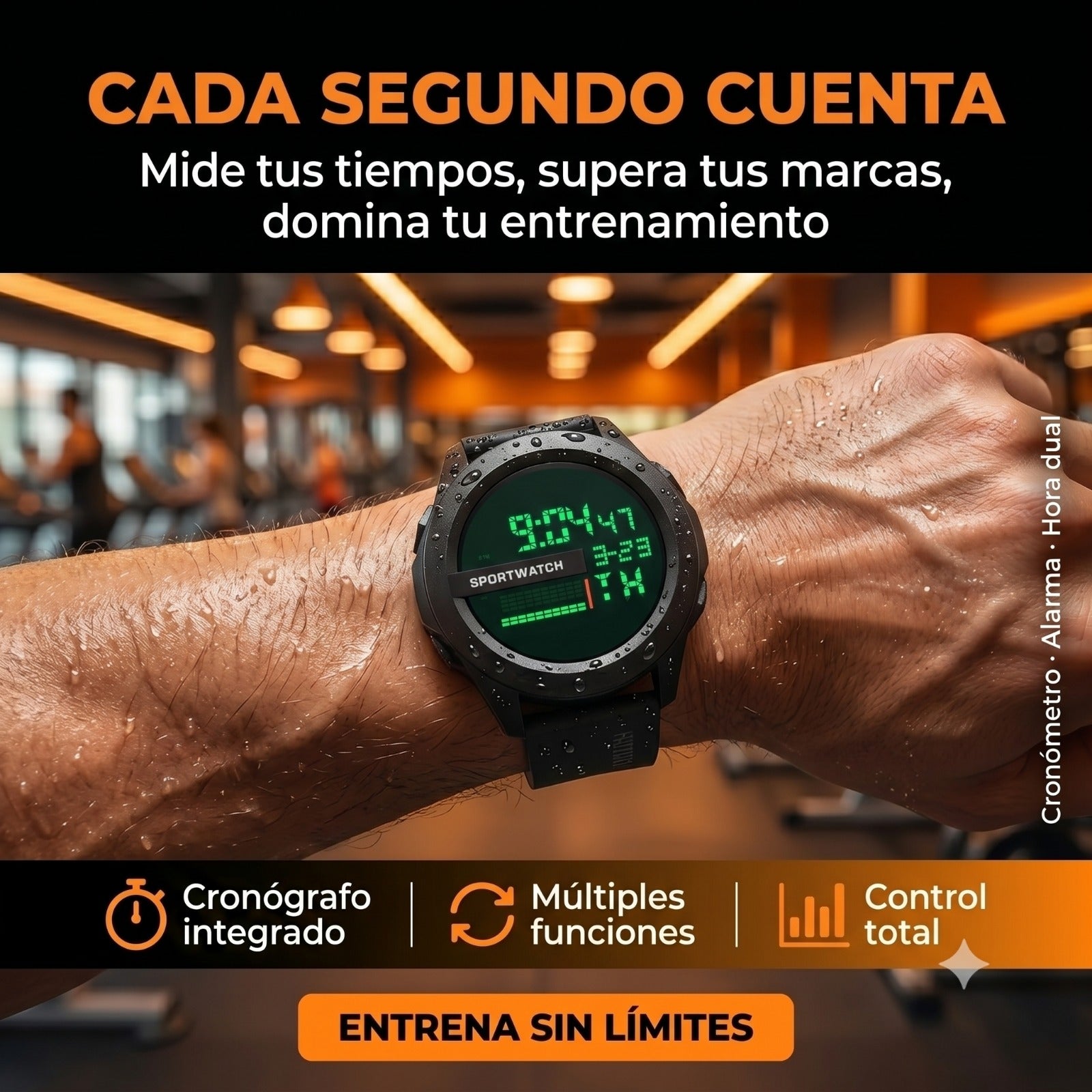 RELOJ PREMIUM SPORT WACH.